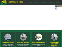 Tablet Screenshot of dijamant-rez.hr